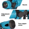 Pulverizador de pintura inalámbrico de alta presión con batería - Imagem 7